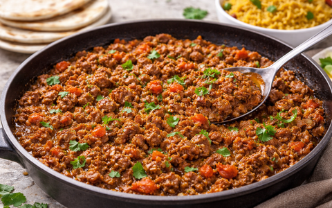 South Asian–Style Beef Keema