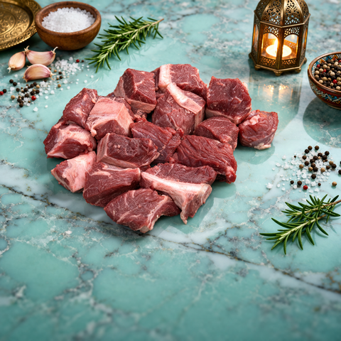 Halal Beef Mixed Cubes