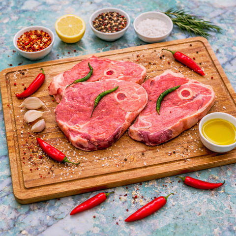Halal Lamb Leg Steaks