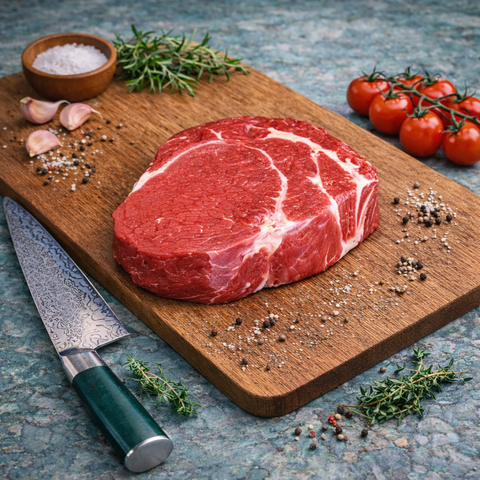 Halal Beef Ribeye Steak (Boneless)