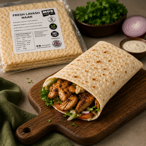 Fresh Lavash Naan Bread