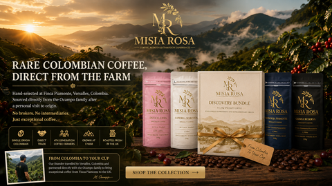 Misia Rosa coffee hero